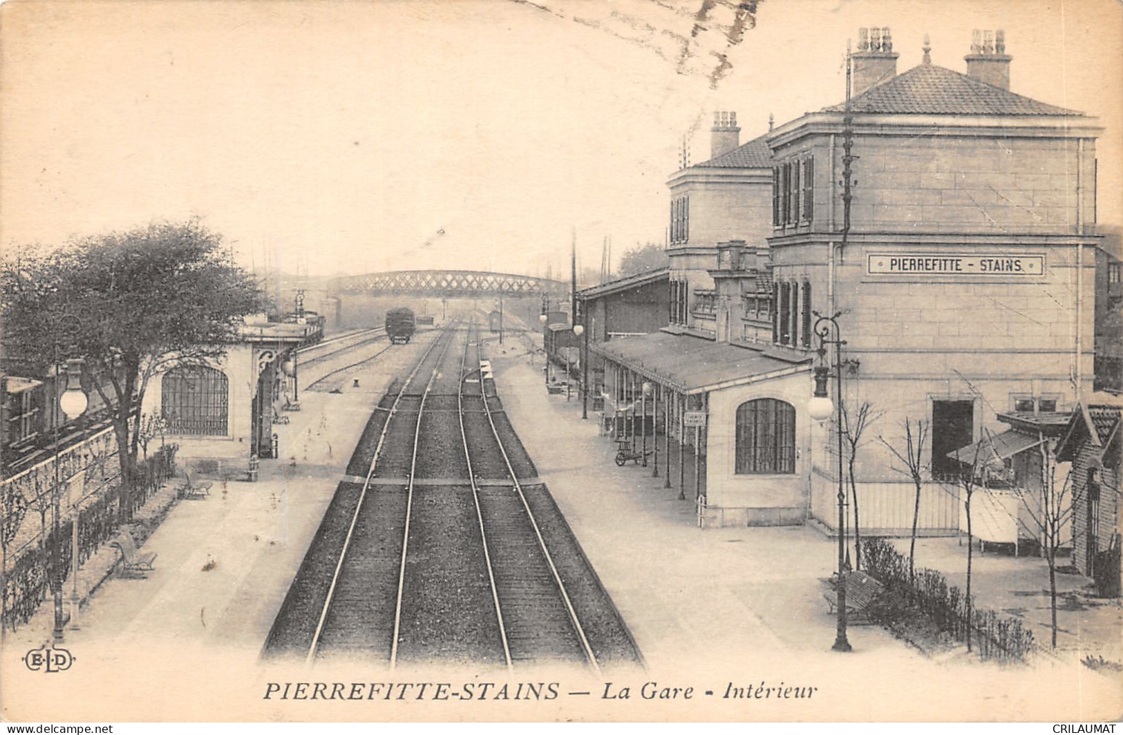 93-PIERREFITTE STAINS-INTERIEUR DE LA GARE-N°6031-H/0133 - Pierrefitte Sur Seine