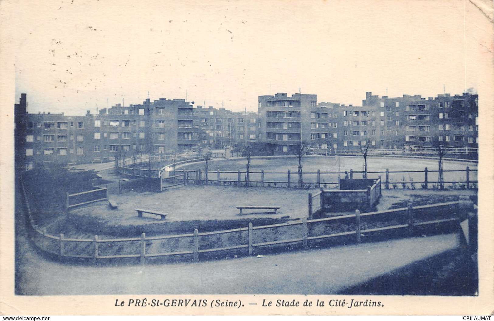 93-LE PRE SAINT GERVAIS-STADE DE LA CITE JARDINS-N°6031-G/0377 - Le Pre Saint Gervais