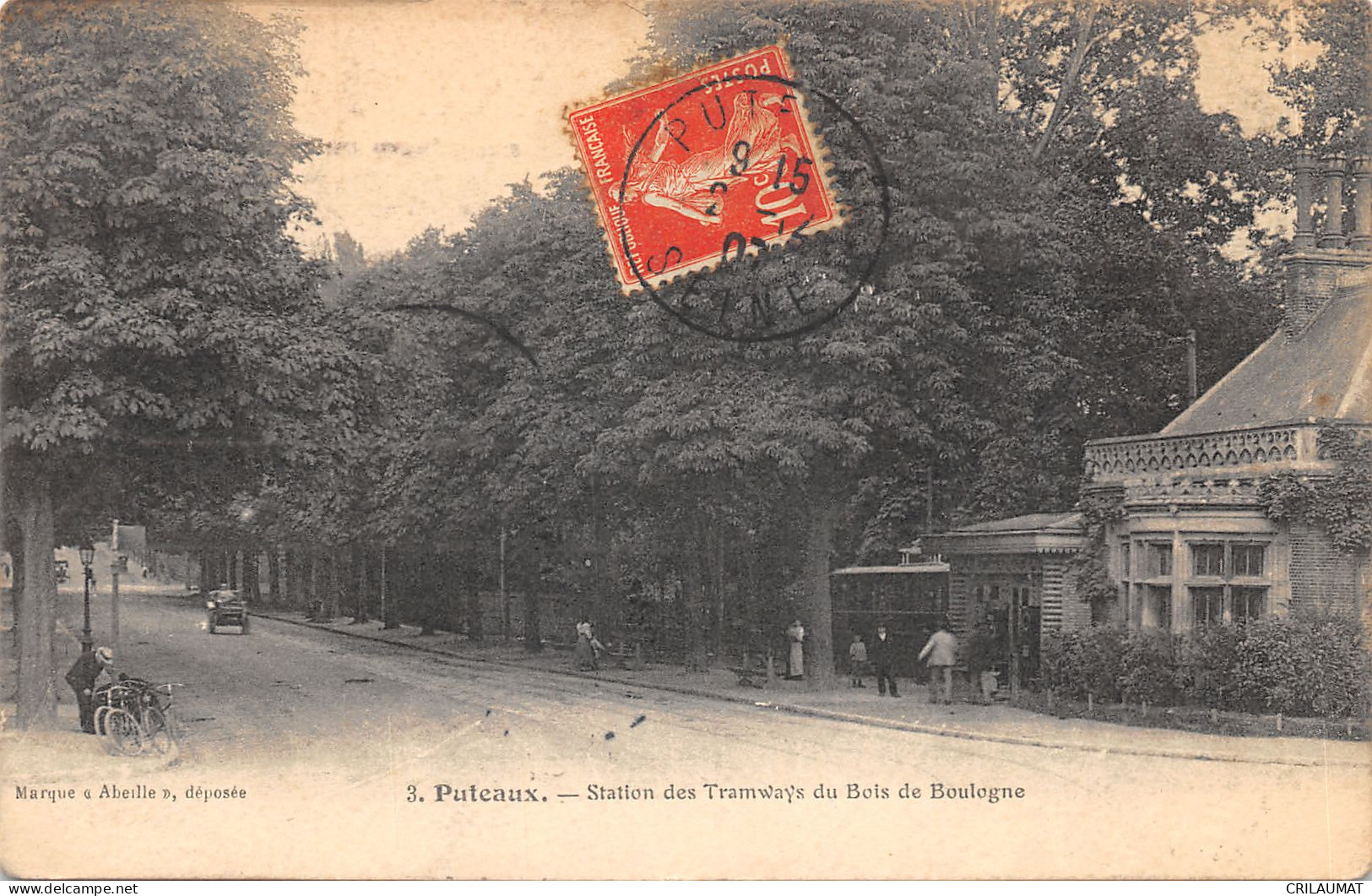 92-PUTEAUX-STATION DU TRAMWAY-N°6031-G/0253 - Puteaux