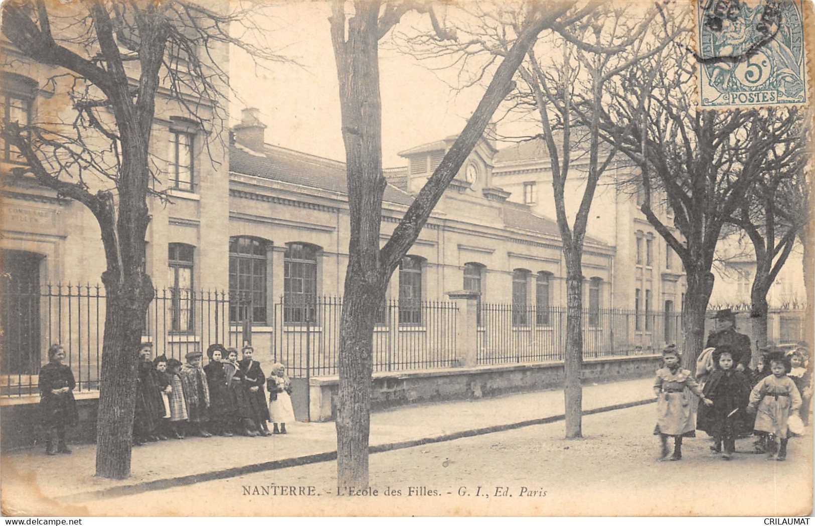 92-NANTERRE-ECOLE DES FILLES-N°6031-G/0131 - Nanterre