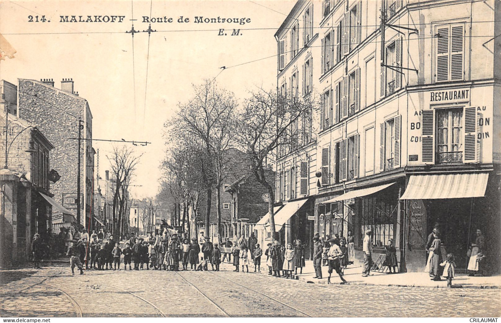 92-MALAKOFF-ROUTE DE MONTROUGE-N°6031-G/0033 - Malakoff