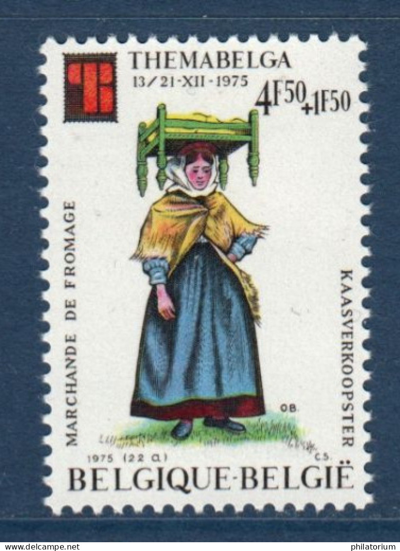 Belgique, België, **, Yv 1784, Mi 1841, SG 2411, Vendeuse De Fromage Liégeoise, - Autres & Non Classés