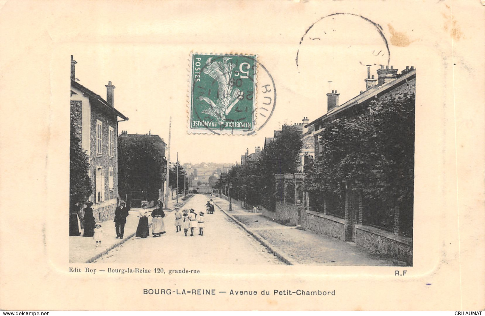 92-BOURG LA REINE-AVENUE DU PETIT CHAMBORD-N°6031-F/0337 - Bourg La Reine