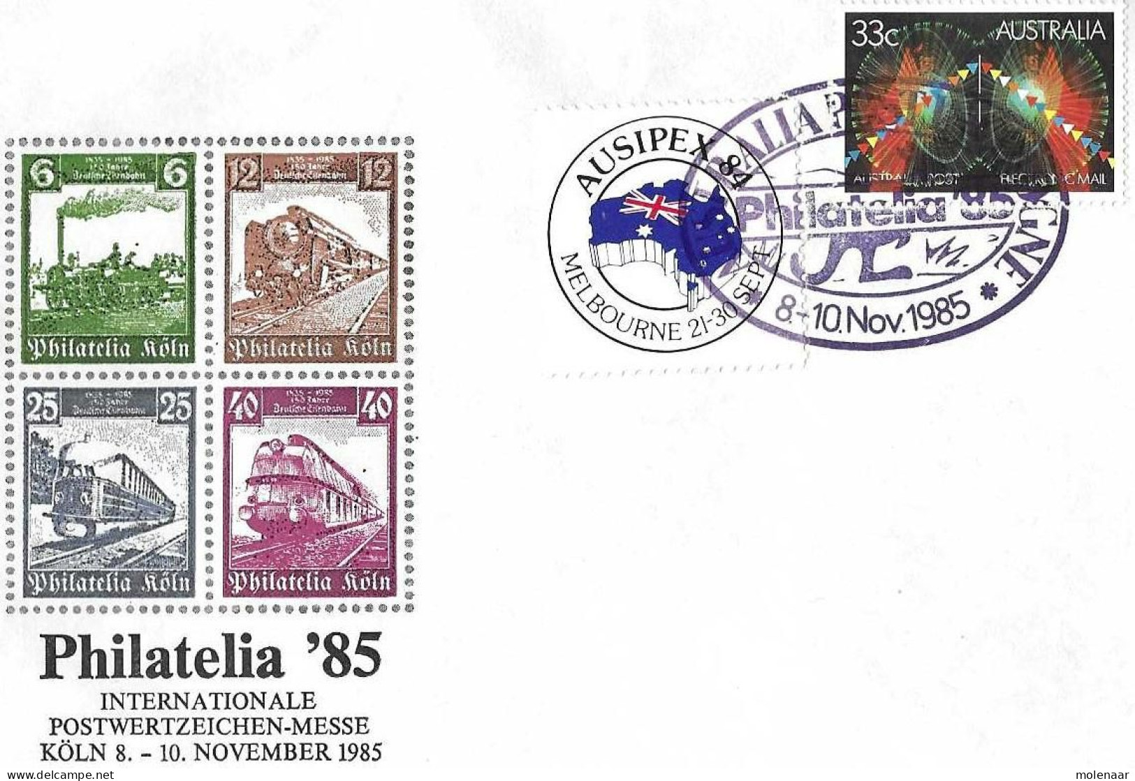 Postzegels > Oceanië > Australië > 1980-89 Elizabeth II > Brief Met 1 Postzegel (16940) - Covers & Documents