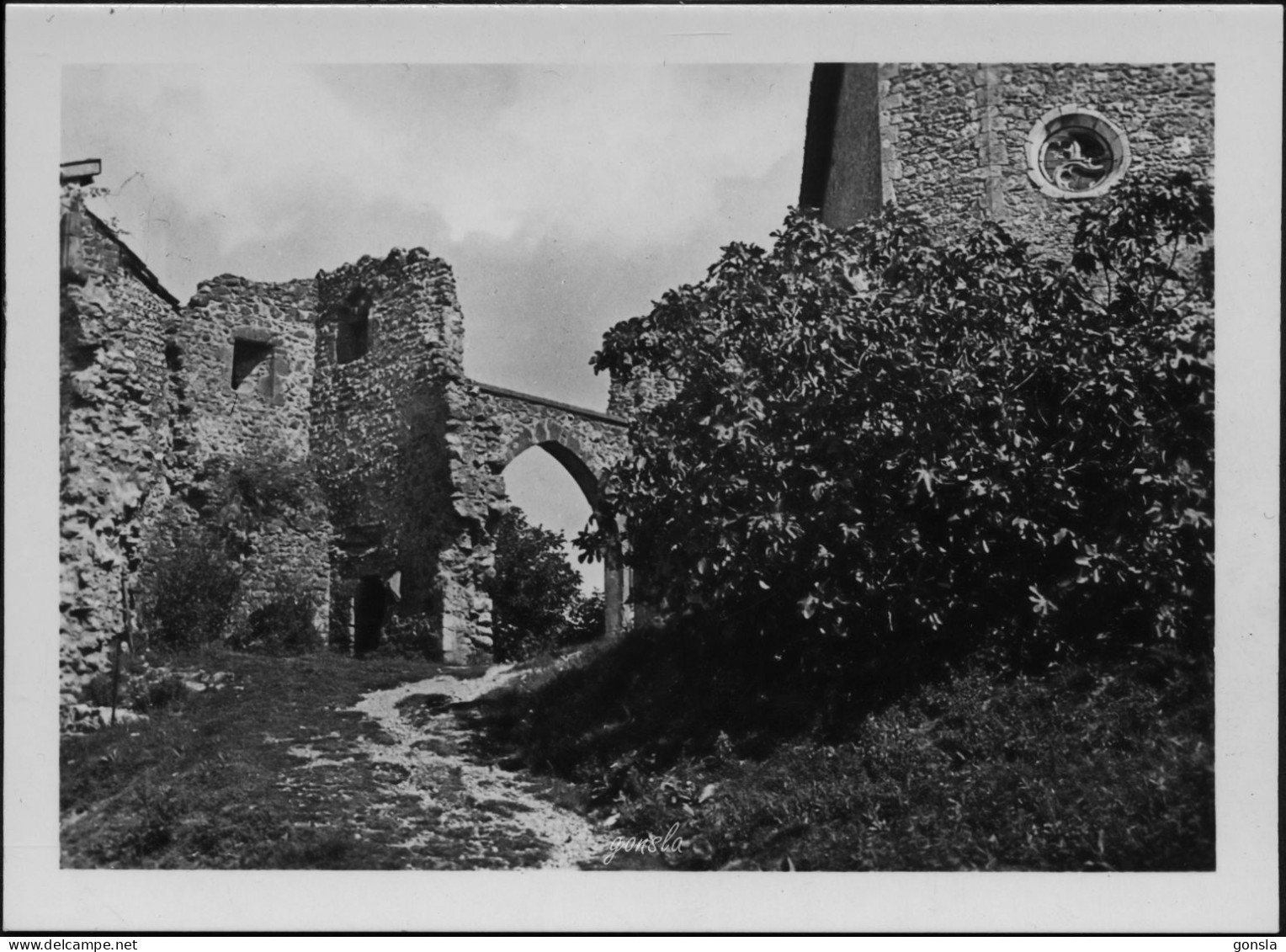 CITÉ DE PEROUGES 1950 "Village Médiéval" Bloc Originale De 10 Petites Photos - Europa