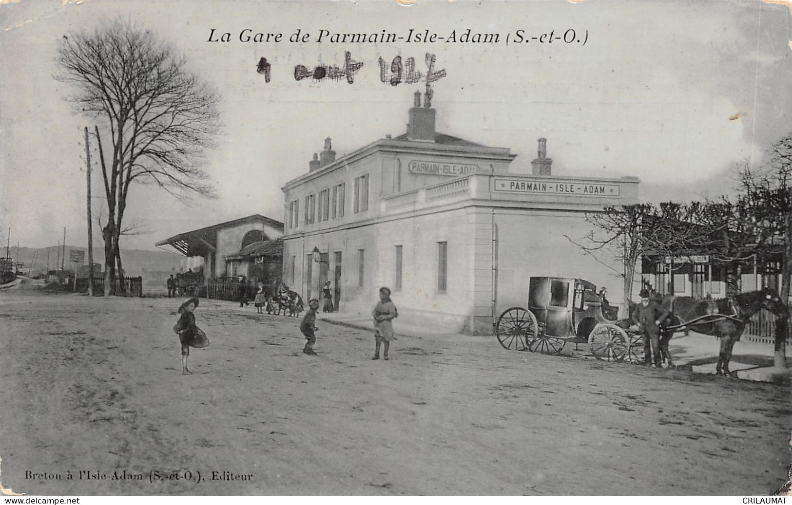 95-PARMAIN-GARE DE PARMAIN ISLE ADAM-N°6032-B/0307 - Parmain