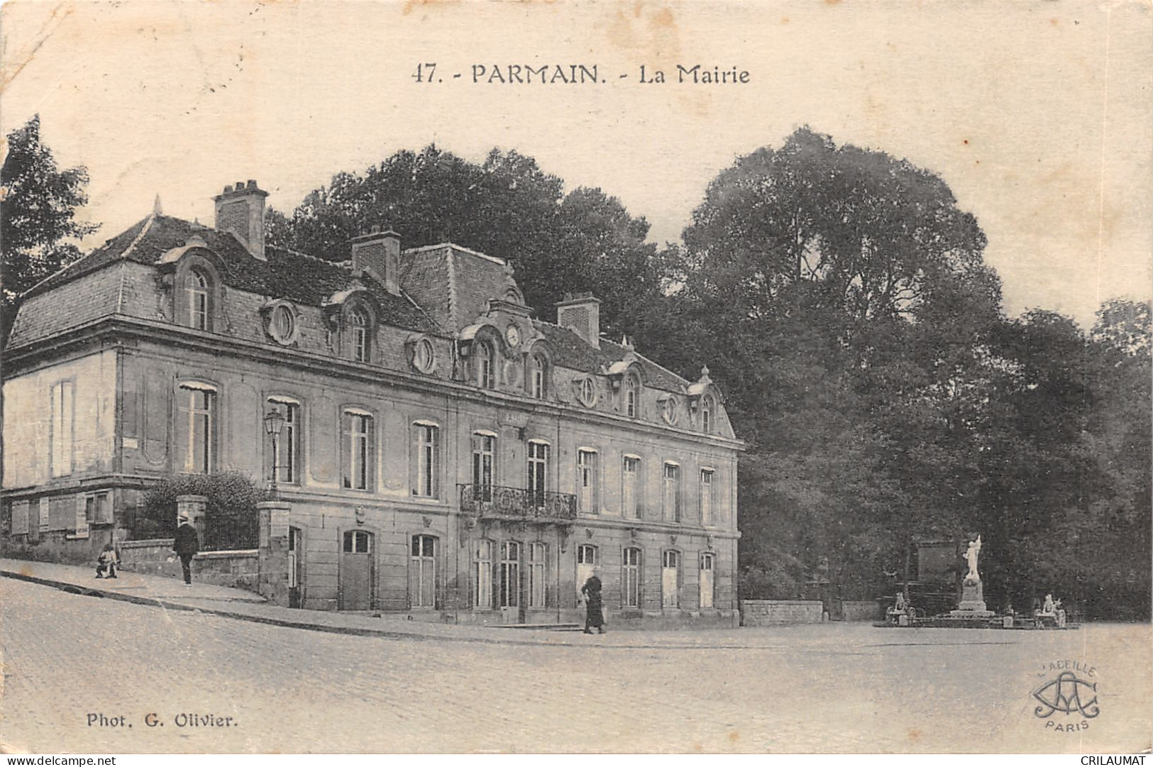 95-PARMAIN-LA MAIRIE-N°6032-B/0283 - Parmain