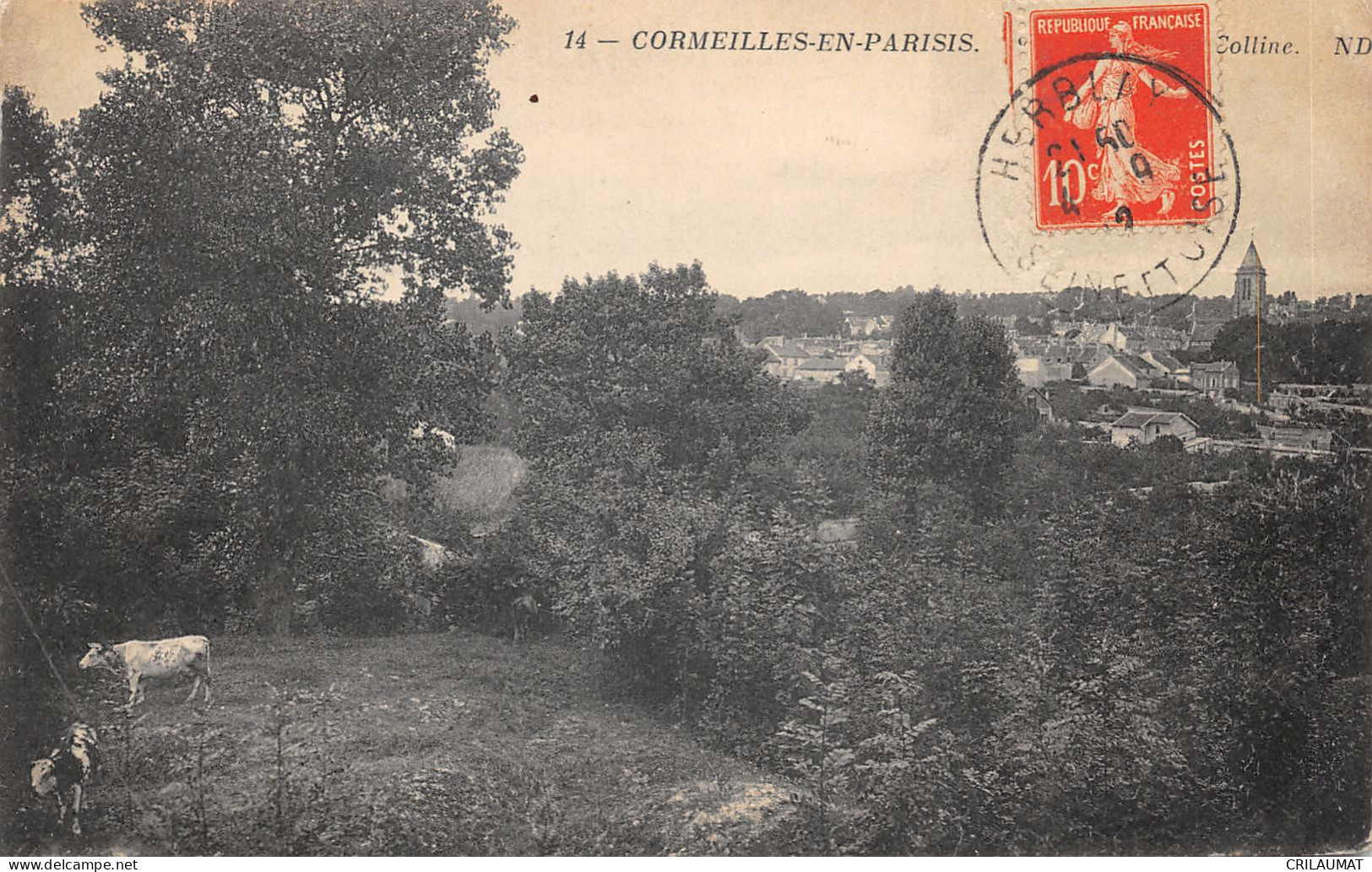 95-CORMEILLES EN PARISIS-VUE GENERALE-N°6032-B/0231 - Cormeilles En Parisis