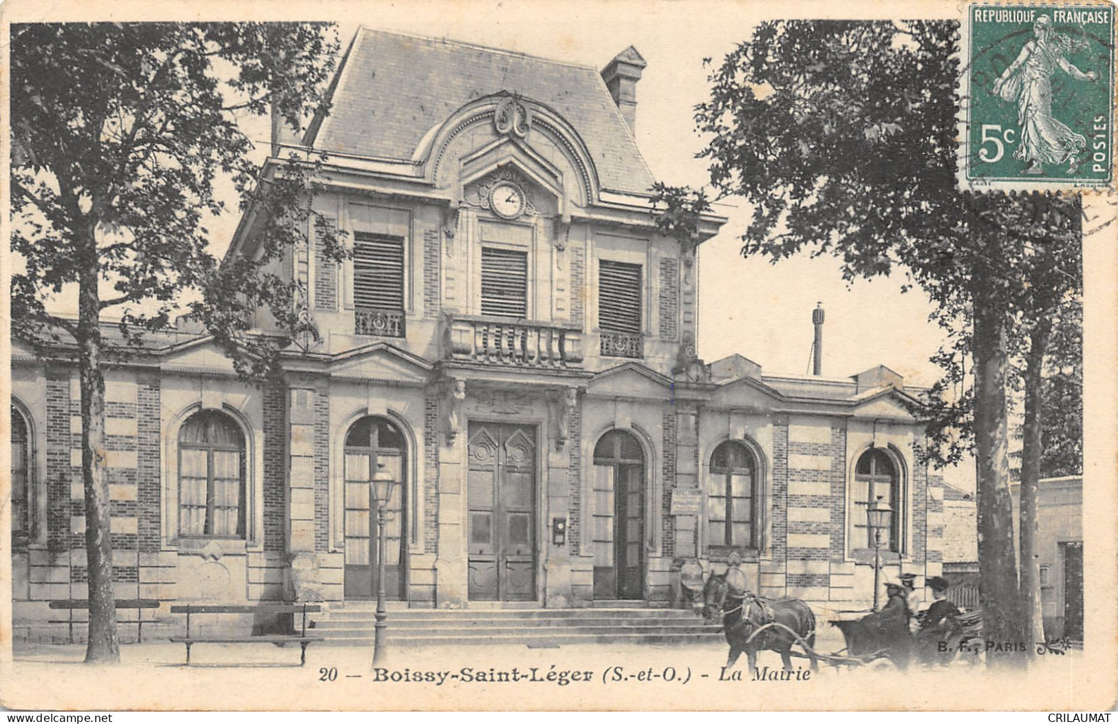 94-BOISSY SAINT LEGER-LA MAIRIE-N°6032-B/0187 - Boissy Saint Leger