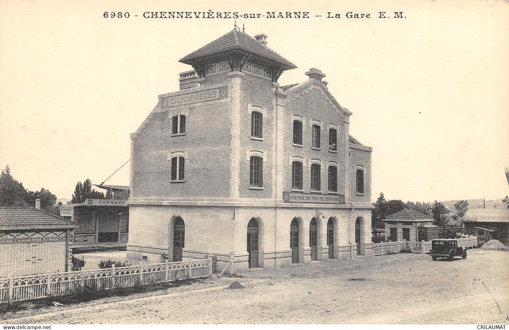 94-CHENNEVIERES SUR MARNE-LA GARE-N°6032-B/0163 - Chennevieres Sur Marne