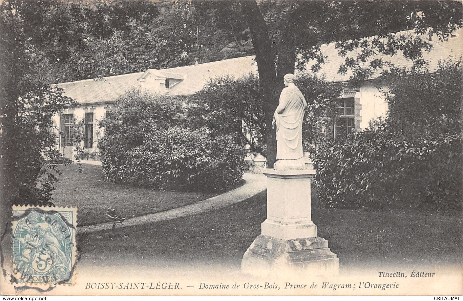 94-BOISSY SAINT LEGER-DOMAINE DE GROS BOIS-N°6032-B/0169 - Boissy Saint Leger