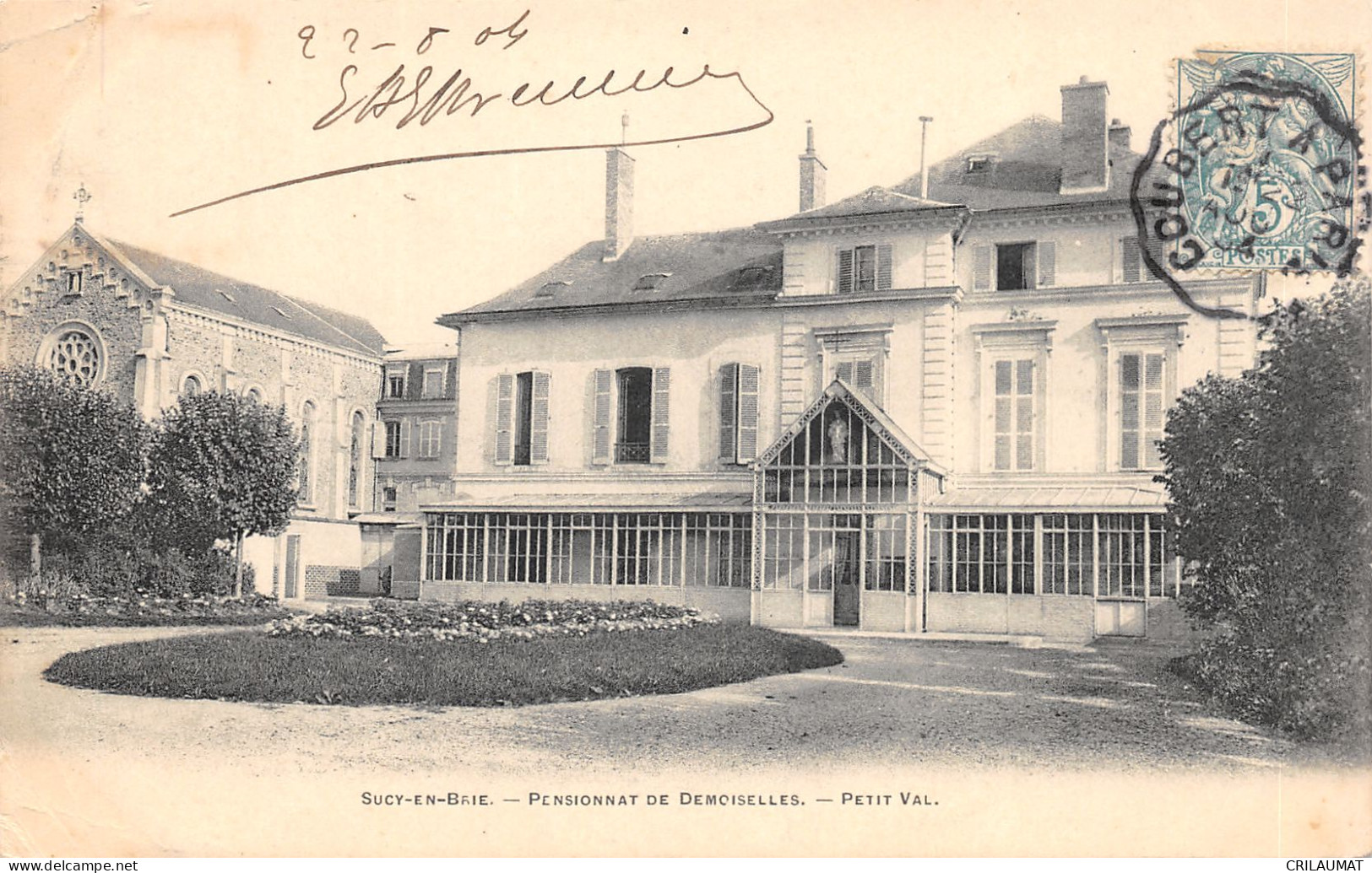 94-SUCY EN BRIE-PENSIONNAT DE DEMOISSELLES-N°6032-B/0055 - Sucy En Brie