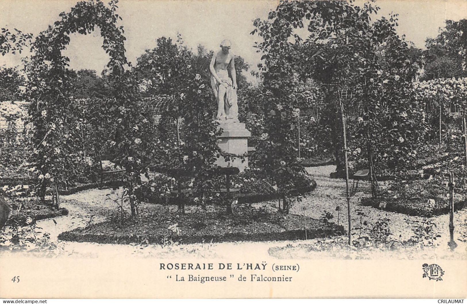 94-L HAY LES ROSES-LA ROSERAIE-LA BAIGNEUSE-N°6032-A/0389 - L'Hay Les Roses