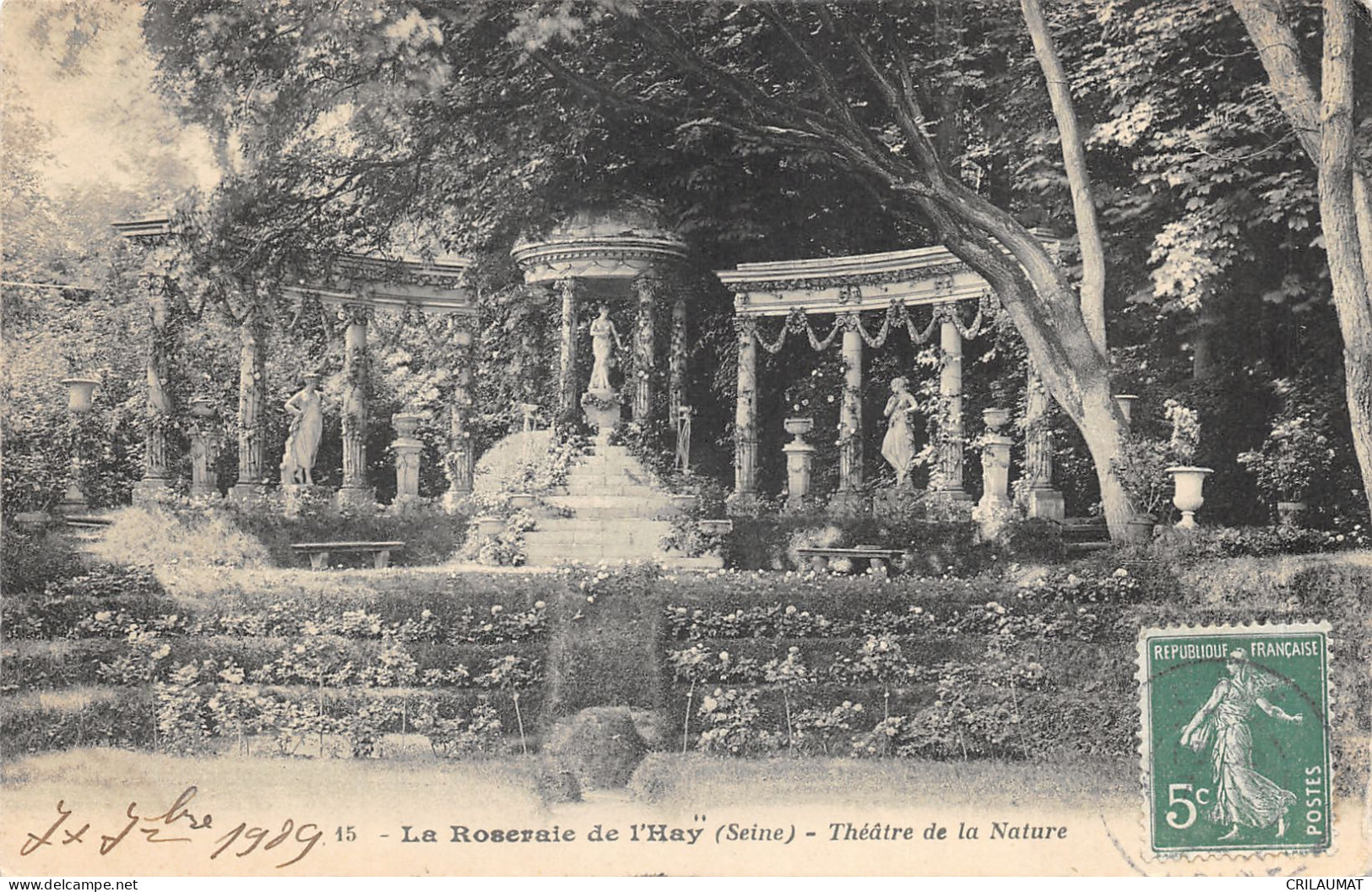 94-L HAY LES ROSES-LA ROSERAIE-THEATRE DE LA NATURE-N°6032-A/0387 - L'Hay Les Roses