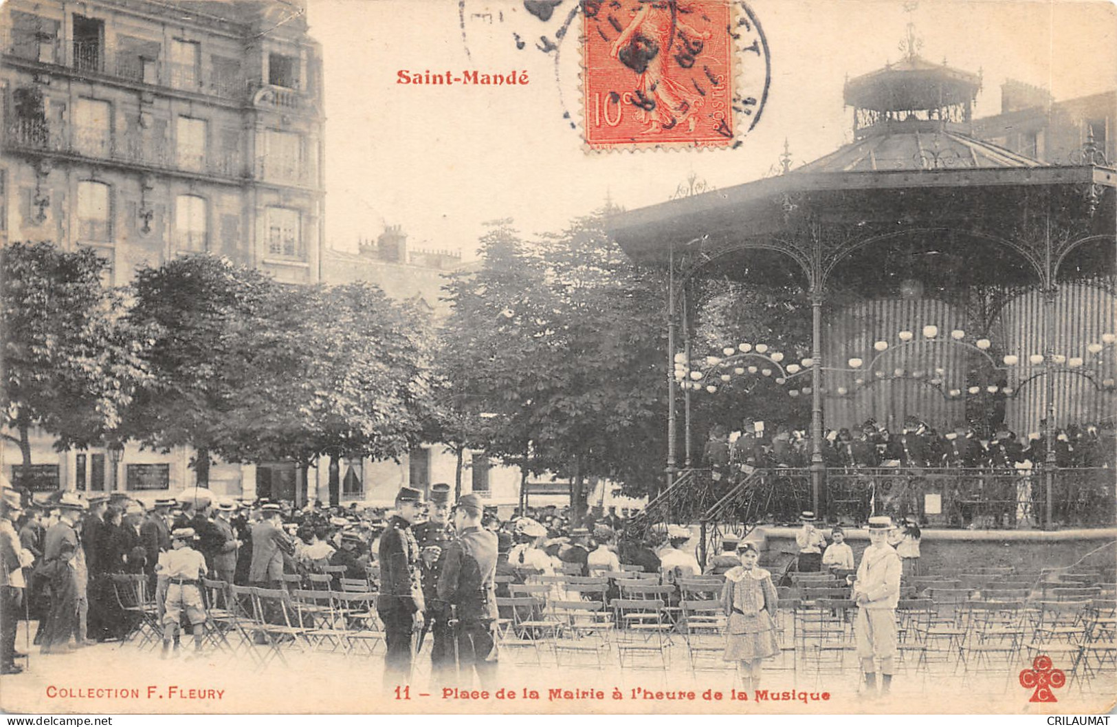 94-SAINT MANDE-MUSIQUE AU KIOSQUE-N°6032-A/0129 - Saint Mande