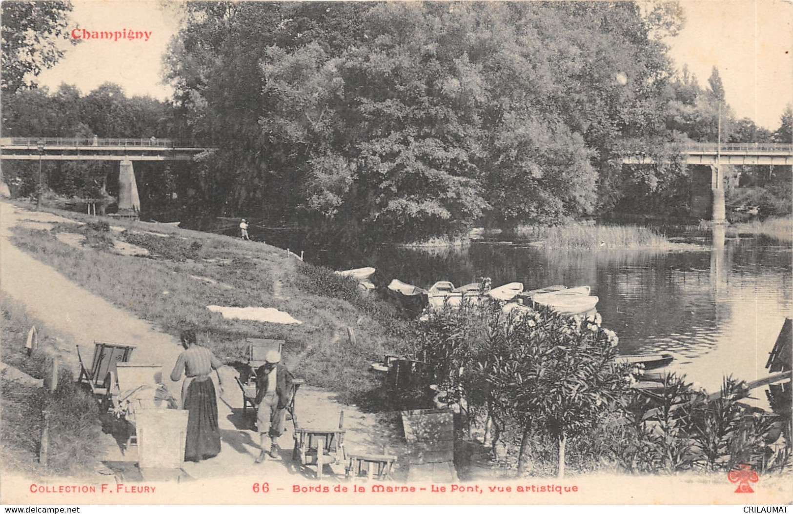 94-CHAMPIGNY-PEINTRES EN BORDS DE LA MARNE-N°6032-A/0001 - Champigny