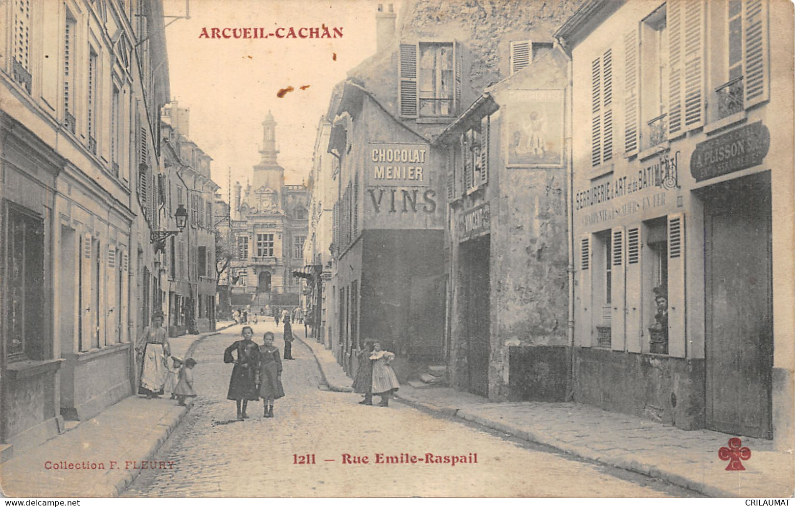 94-ARCUEIL CACHAN-RUE EMILE RASPAIL-N°6031-H/0389 - Arcueil