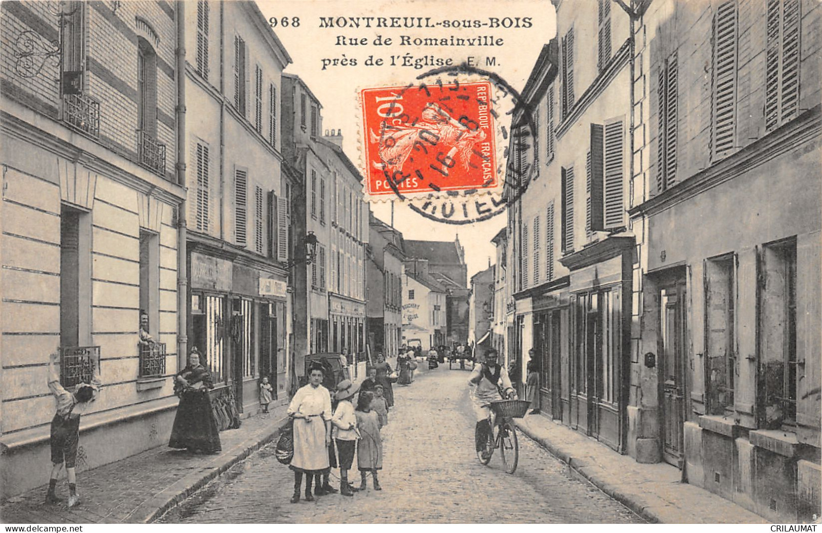 93-MONTREUIL SOUS BOIS-RUE DE ROMAINVILLE-N°6031-H/0303 - Montreuil