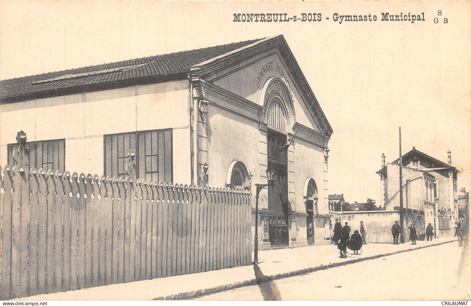 93-MONTREUIL SOUS BOIS-GYMNASE MUNICIPAL-N°6031-H/0243 - Montreuil