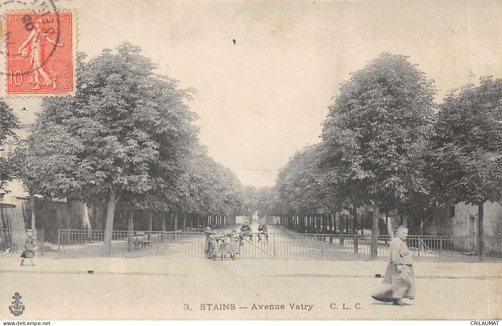 93-STAINS-AVENUE VATRY-N°6031-H/0173 - Stains