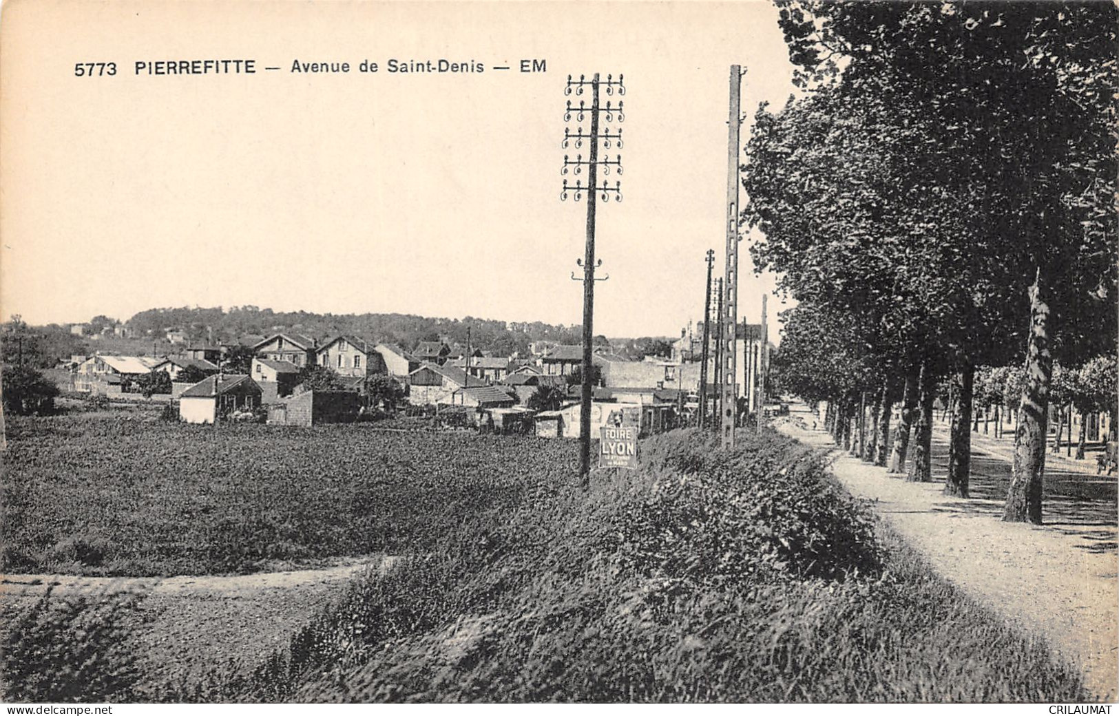 93-PIERREFITTE-AVENUE DE SAINT DENIS-N°6031-H/0171 - Pierrefitte Sur Seine