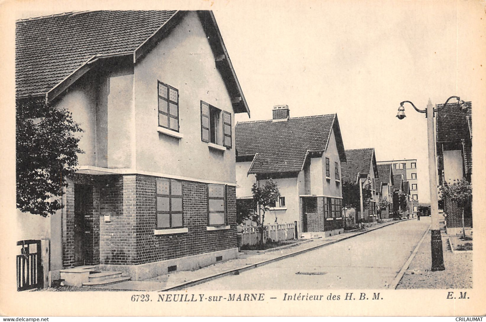 93-NEUILLY SUR MARNE-INTERIEUR DES HBM-N°6031-H/0141 - Neuilly Sur Marne