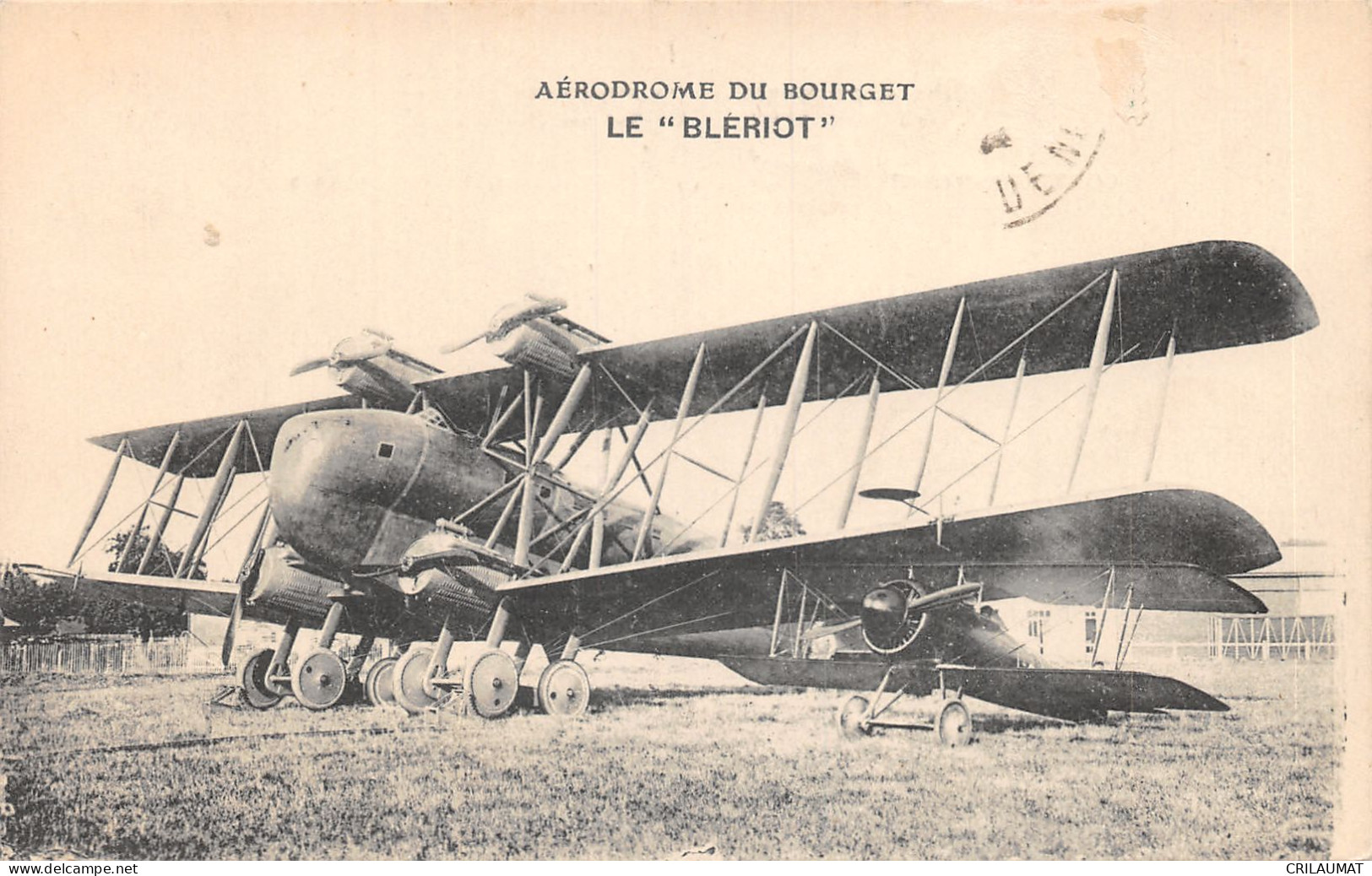 93-LE BOURGET-AVION LE BLERIOT-N°6031-H/0153 - Le Bourget
