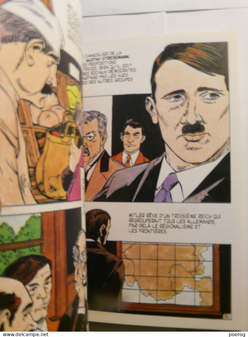 ADOLF HITLER - LES GRANDES BIOGRAPHIES EN BANDES DESSINEES BD - BIOGRAPHIE COLLECTIF 1983 - GEORGETA PUSZTAI Biographie - Autres & Non Classés