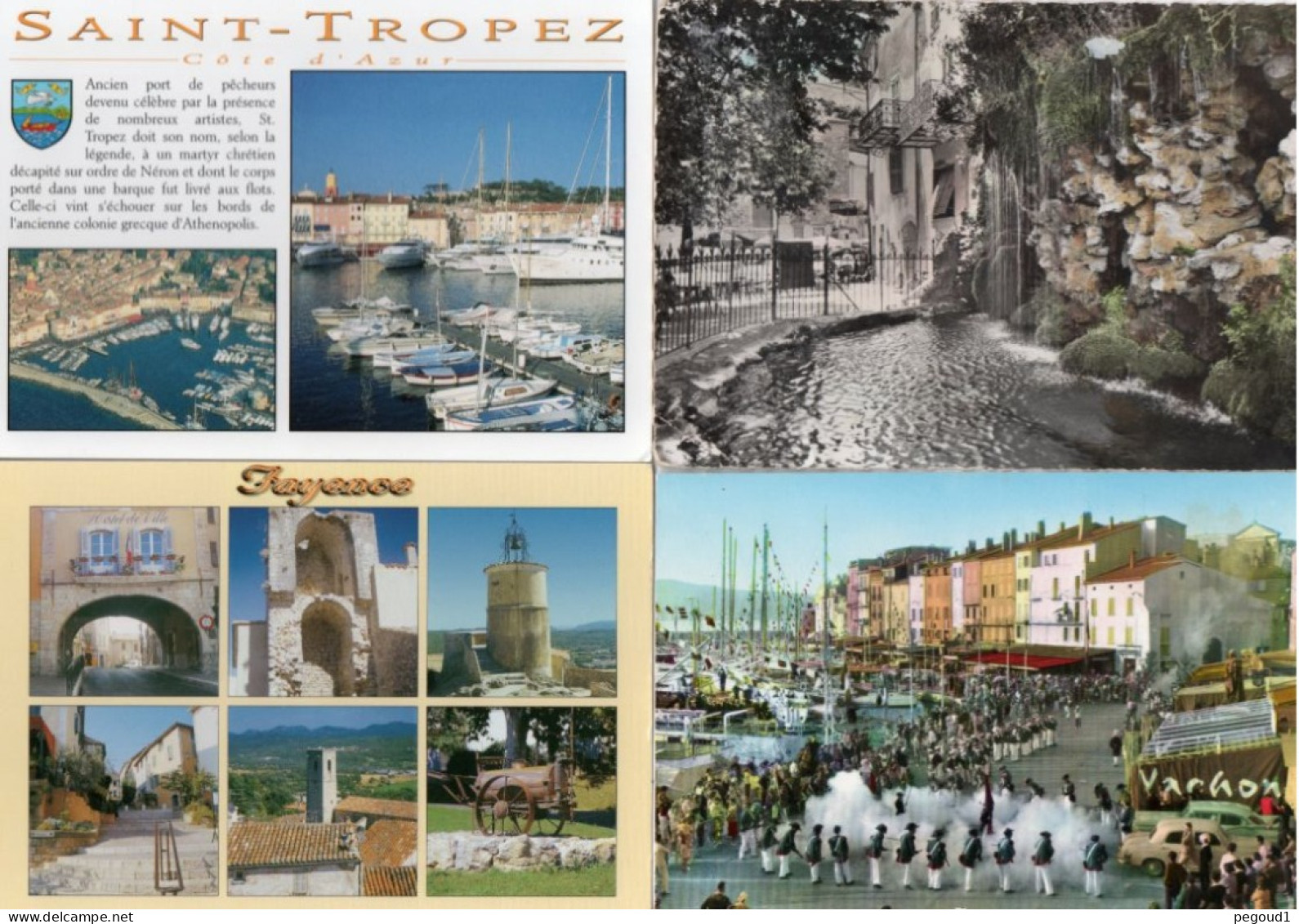 Dpt VAR . LOT 64 CARTES POSTALES MODERNES. LIVRAISON OFFERTE   Achat Immédiat - Autres & Non Classés