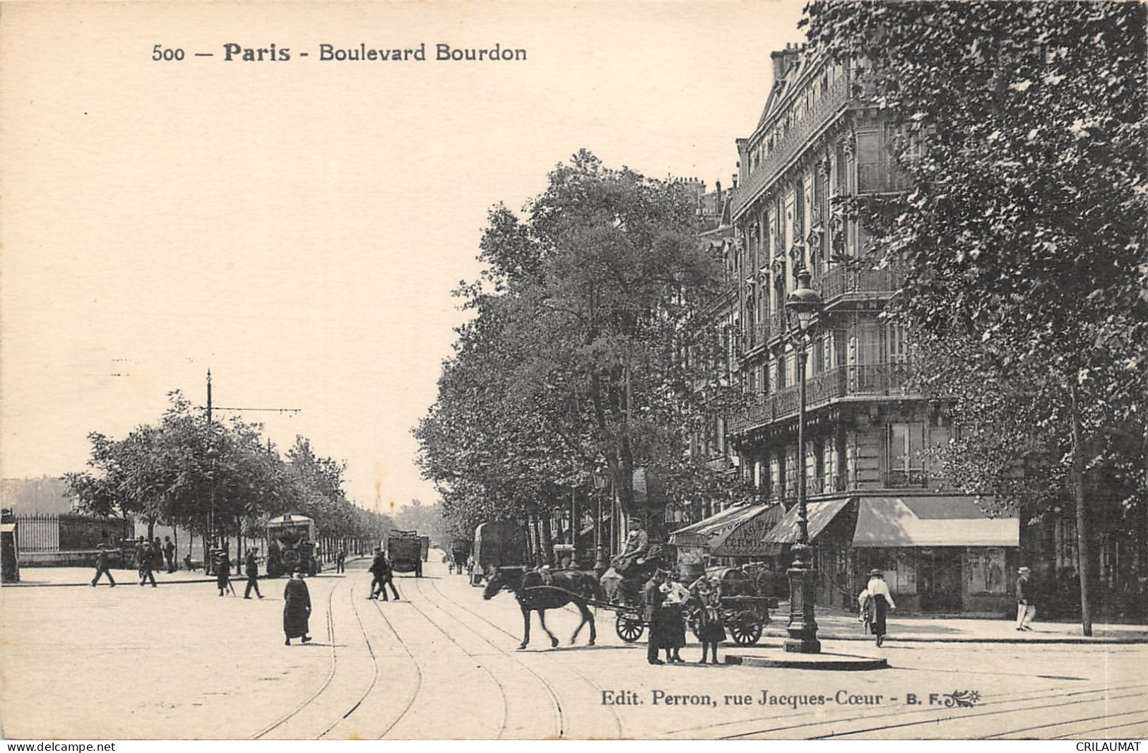 75-PARIS 4e-BOULEVARD BOURBON-N°6032-E/0149 - Arrondissement: 04