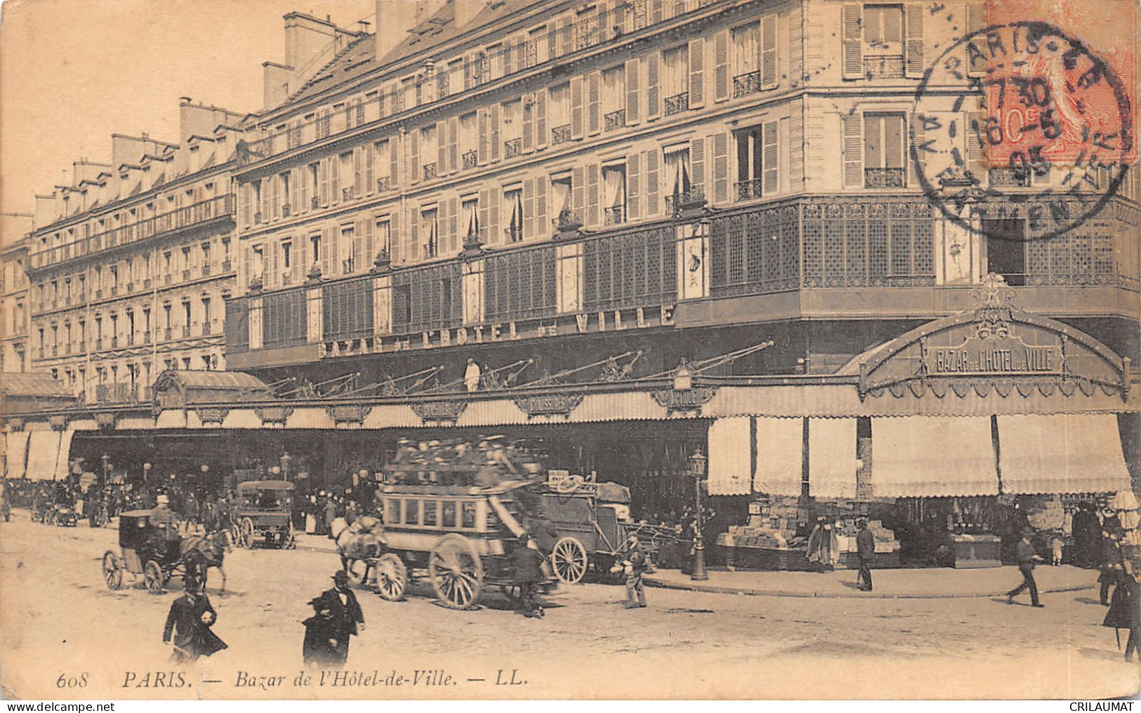 75-PARIS 4e-BAZAR DE L HOTEL DE VILLE-N°6032-E/0147 - Arrondissement: 04