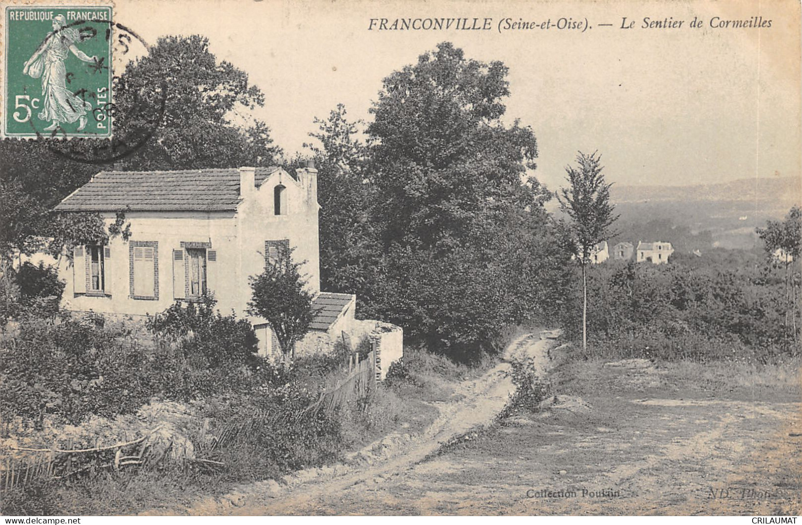 95-FRANCONVILLE-SENTIER DE CORMEILLES-N°6032-C/0379 - Franconville