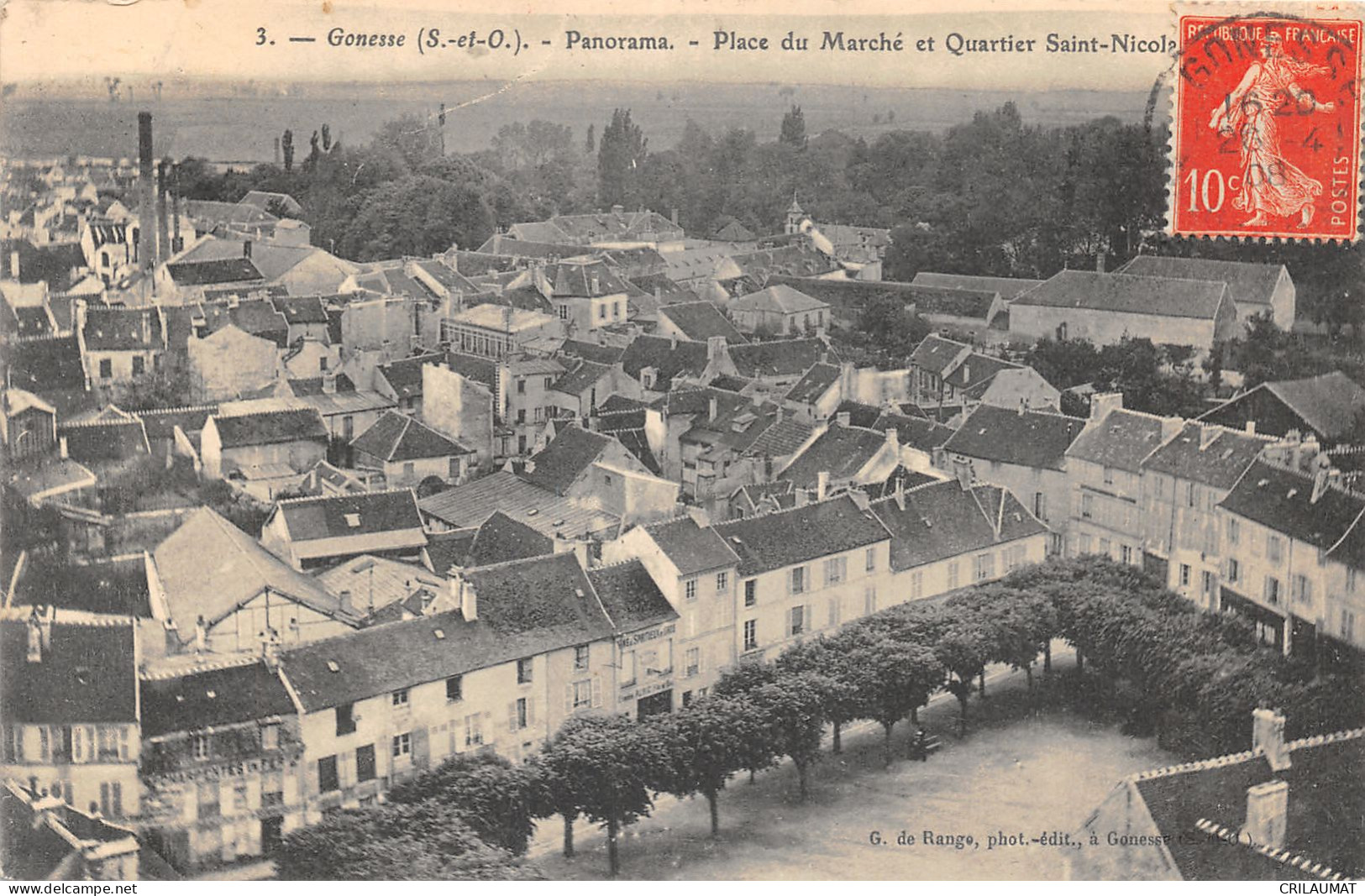 95-GONESSE-PANORAMA-N°6032-C/0313 - Gonesse