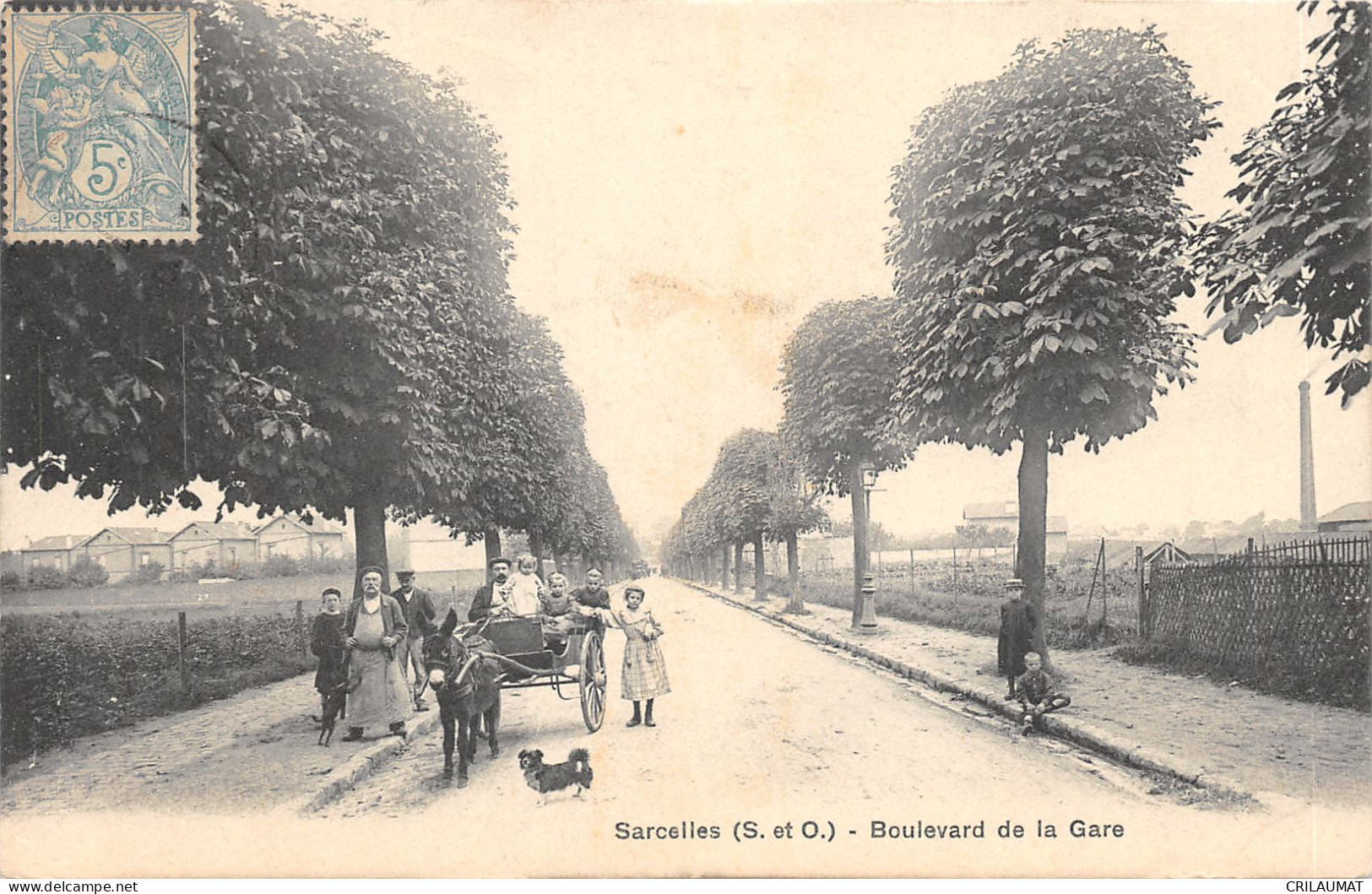 95-SARCELLES-BOULEVARD DE LA GARE-CALECHE-N°6032-C/0117 - Sarcelles