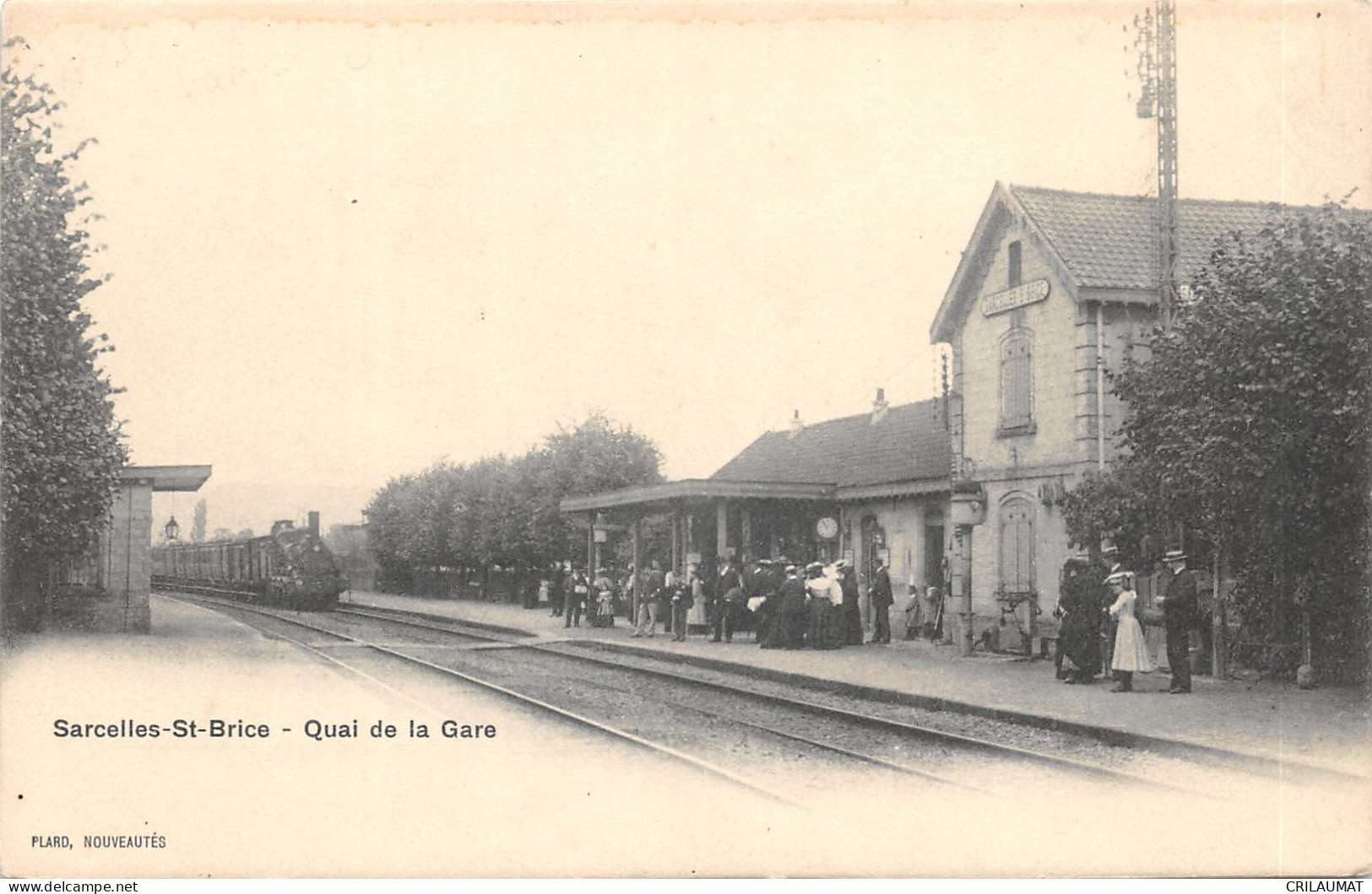 95-SARCELLES SAINT BRICE-QUAI DE LA GARE-N°6032-C/0087 - Sarcelles