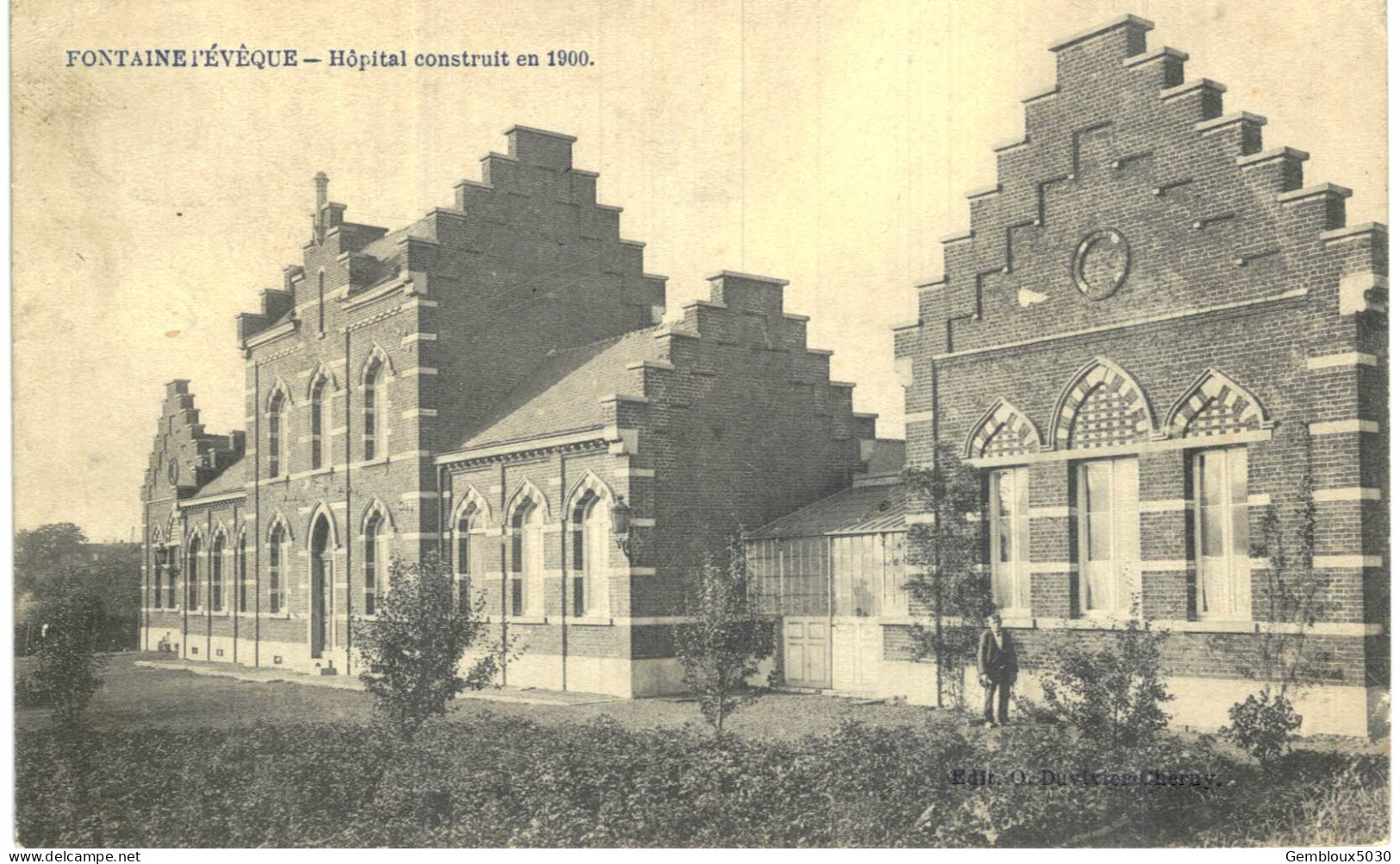 (227) Fontaine-l'Evêque  Hôpital Construit En 1900 - Fontaine-l'Eveque