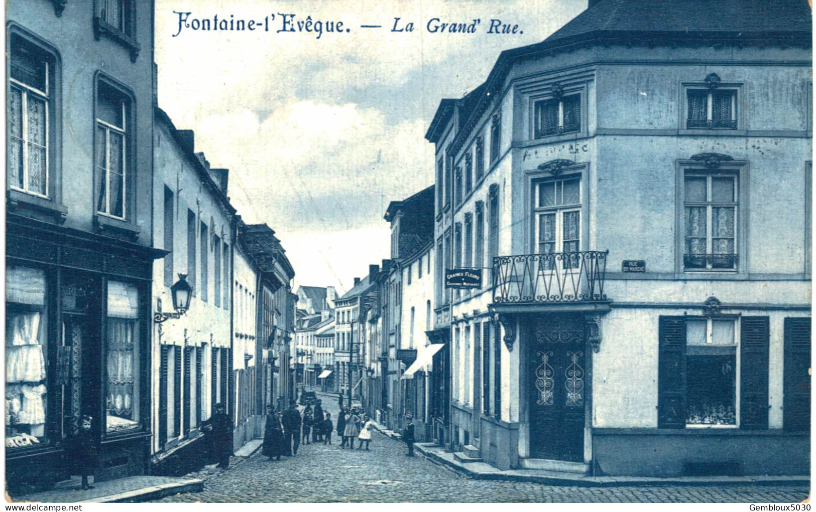 (228) Fontaine-l'Evêque  La Grand'Rue - Fontaine-l'Evêque