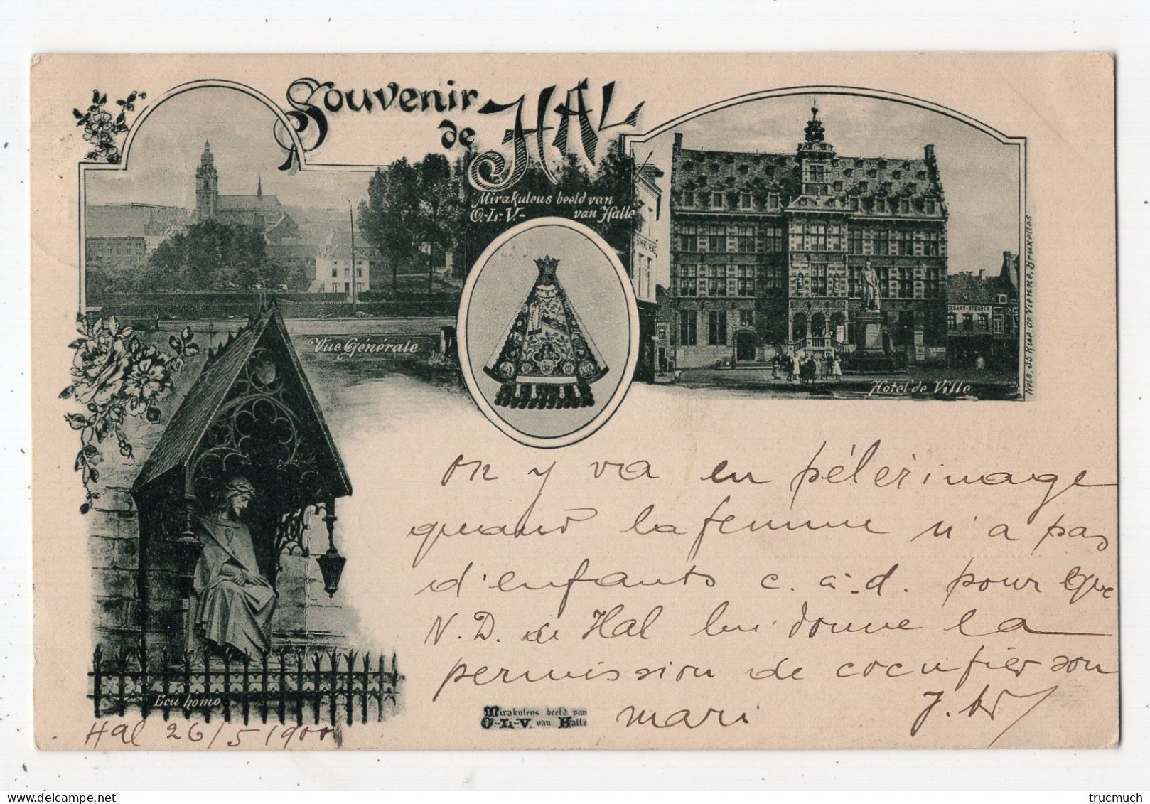 10 - Souvenir De HAL  *1900* - Halle