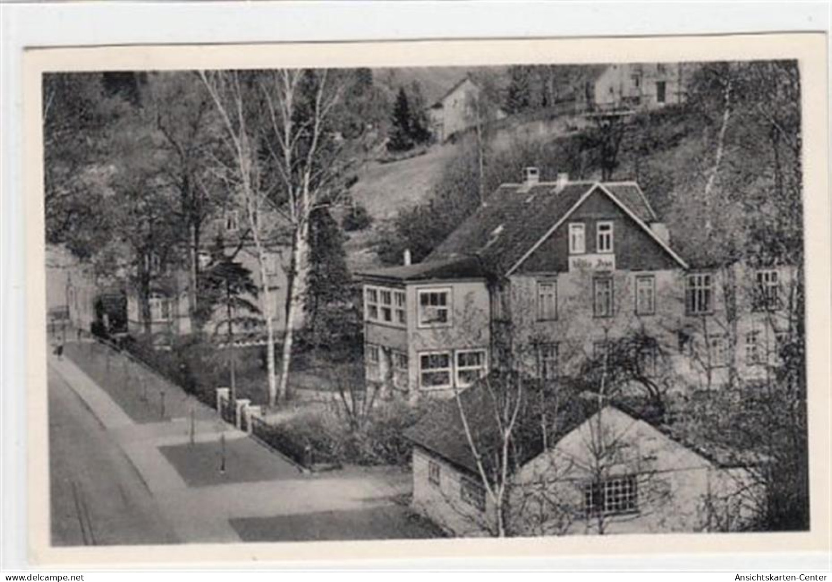 39081404 - Wildemann / Harz. Pensionshaus Villa Ina Gelaufen, 1955. Gute Erhaltung. - Wildemann