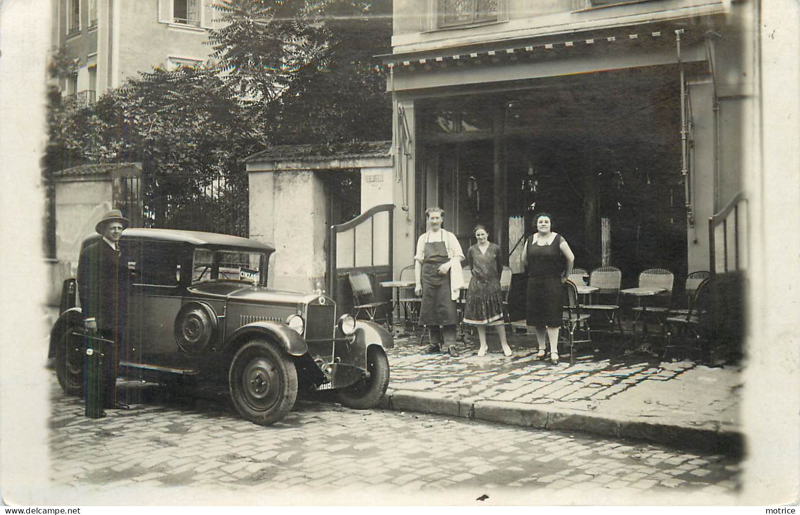 CARTE PHOTO - Voiture Années 30, Modèle à Identifier. - PKW