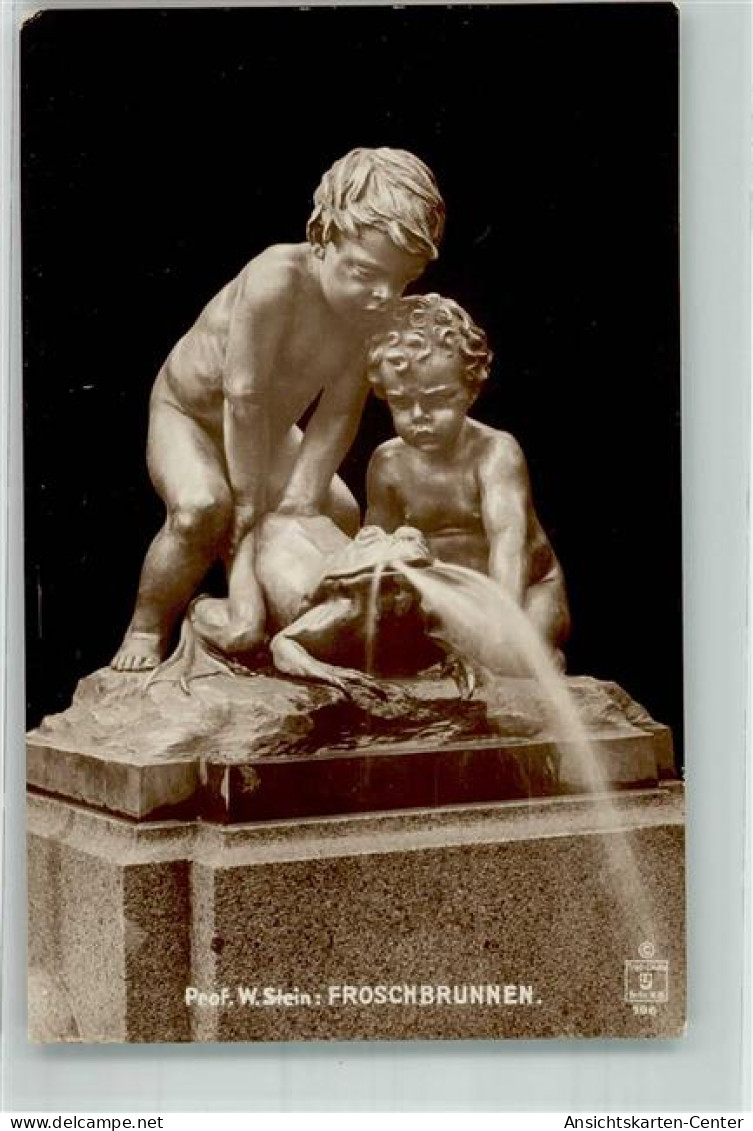 39827604 - Brunnen Kinder Statue Von W.Stein - Sonstige & Ohne Zuordnung