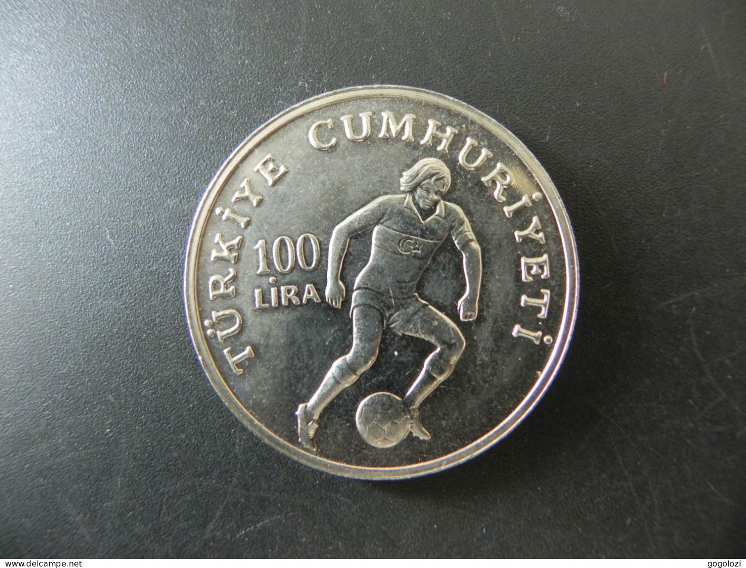 Turkey 100 Lira 1982 - Football World Cup 1982 In Spain - Turkey