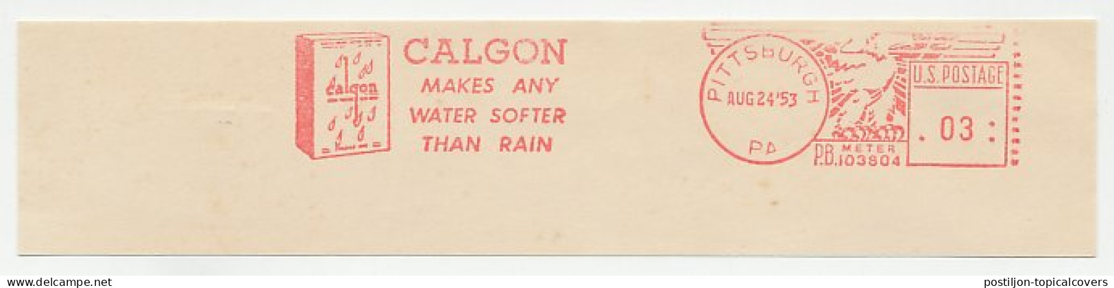 Meter Cut USA 1953 Calgon - Softer Water - Non Classés