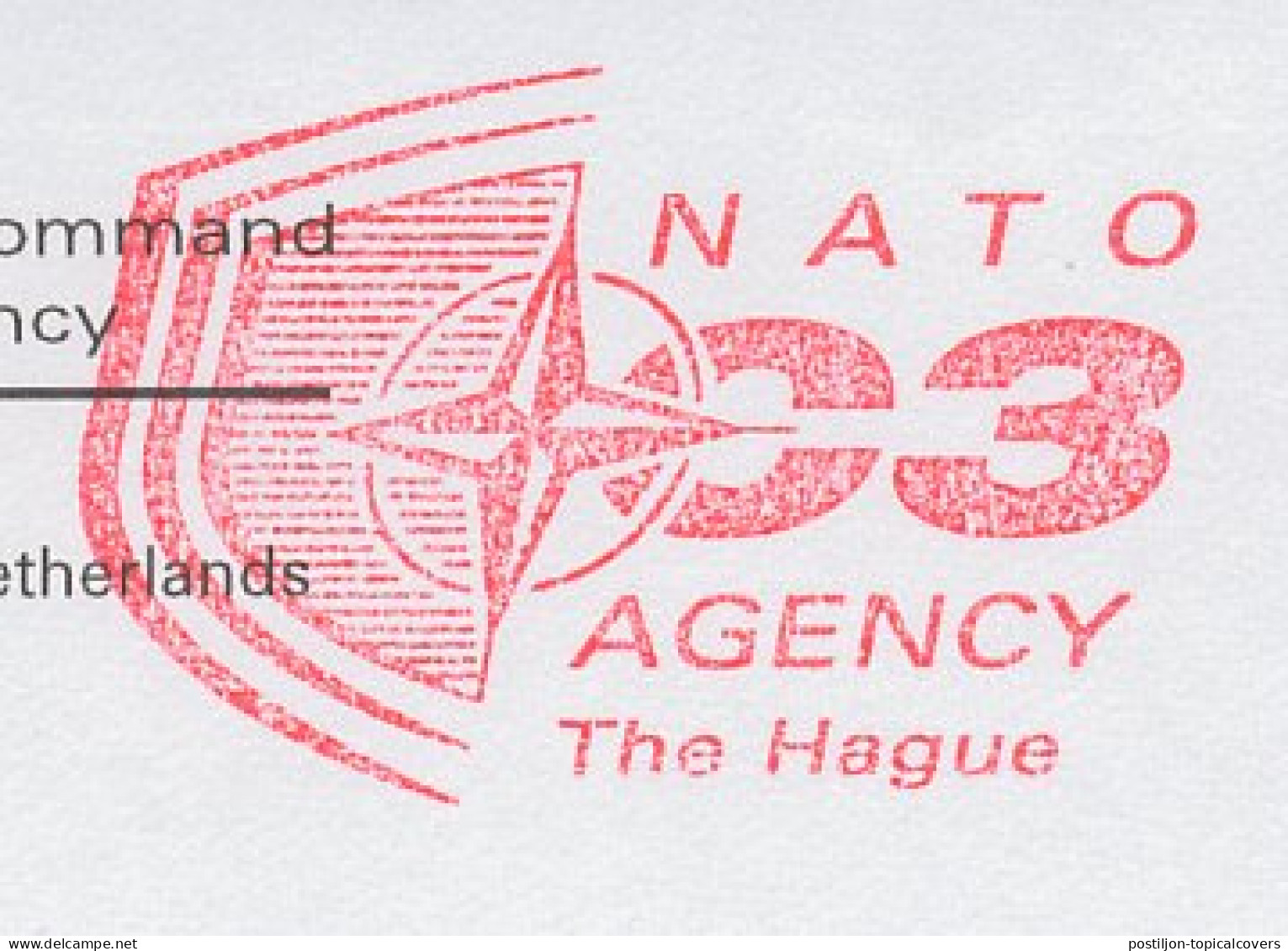 Meter Top Cut Netherlands 1998 NATO C3 Agency - NAVO