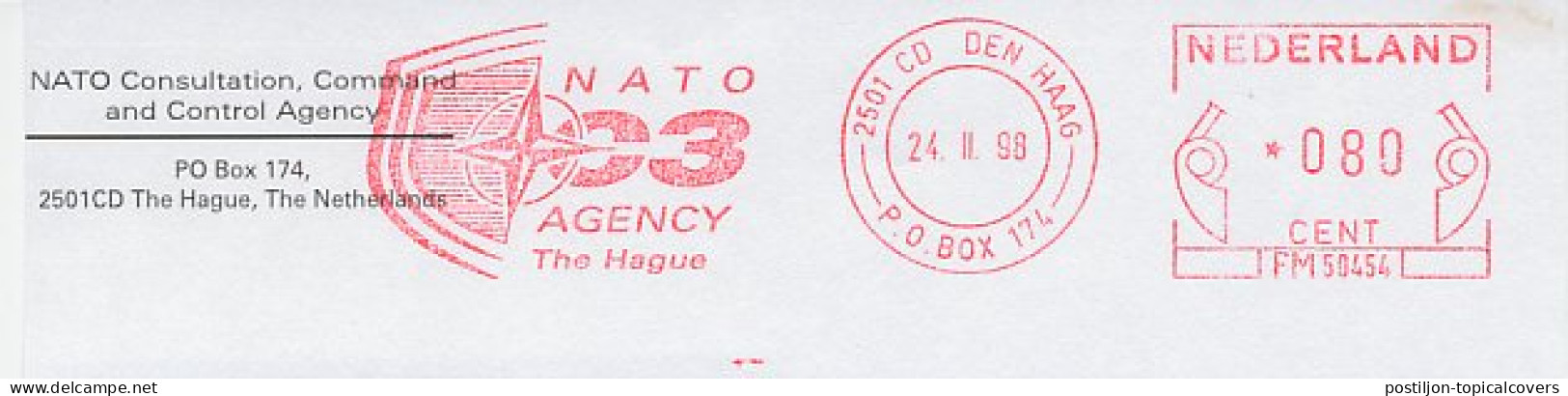 Meter Top Cut Netherlands 1998 NATO C3 Agency - NAVO