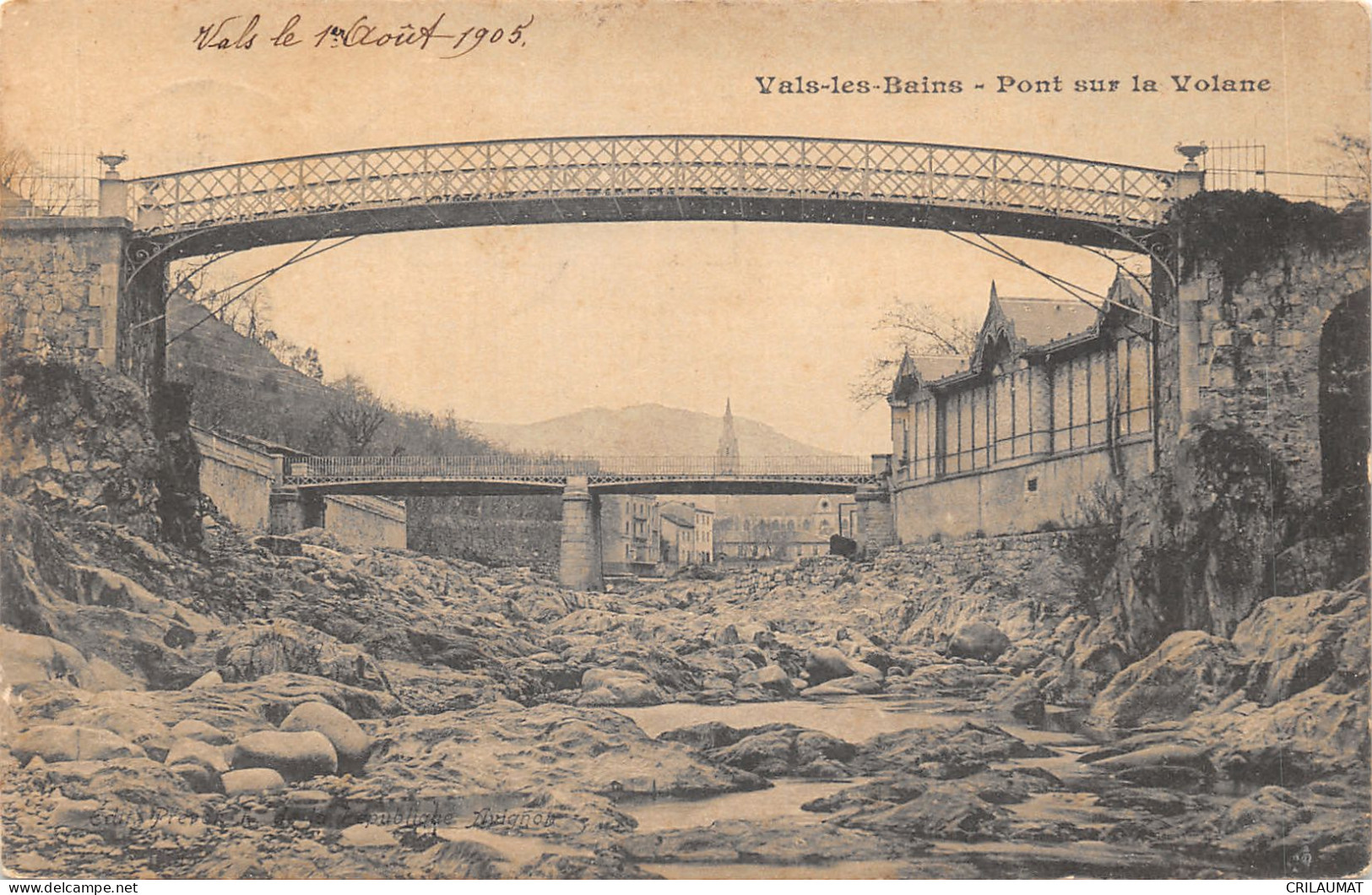 07-VALS LES BAINS-N°6034-E/0065 - Vals Les Bains