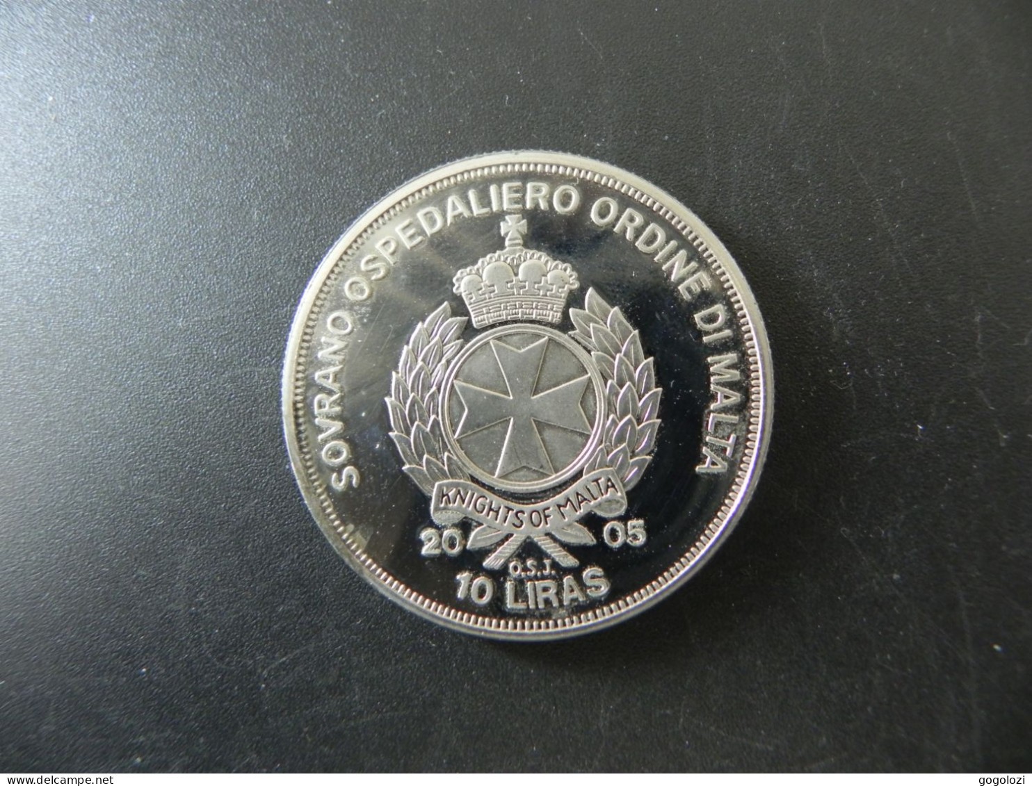 Knights Of Malta 10 LIras 2005 - Roma Aeterna - Malta (Orden Von)