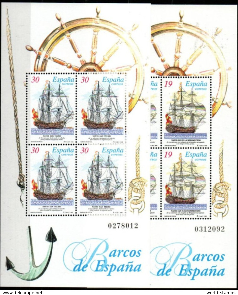 ESPAGNE 1995 ** - Blocks & Sheetlets & Panes