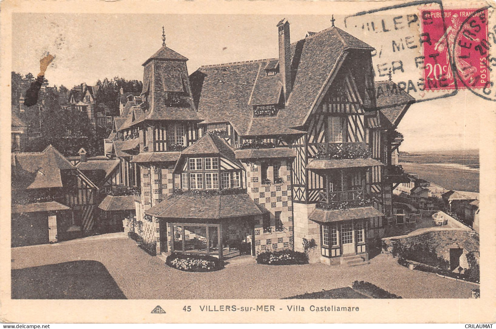 14-VILLERS SUR MER-N°6034-F/0383 - Villers Sur Mer