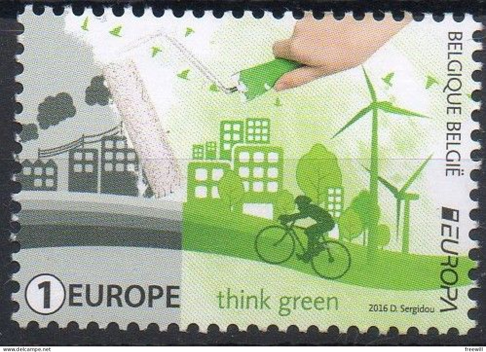 Belgique-België Belgium Europa 2016 XXX - Unused Stamps